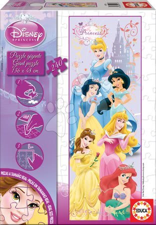 Dětské skládací koberce - Puzzle Giant Walt Disney Princezny Educa