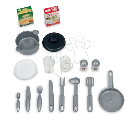 Neaktívna Staré položky - SMOBY 24216 Kuchynka Bon Appétit Verte s reliéfom zelená + 17 doplnkov,vyska prac.pultu 49 cm, 96 cm vysoká, 50*34*96 cm - 3