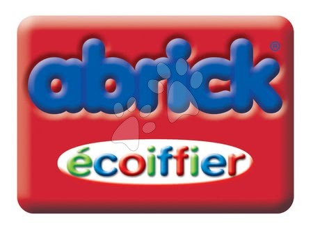 Staré položky - Stavebnice v kyblíku Abrick Écoiffier - 2