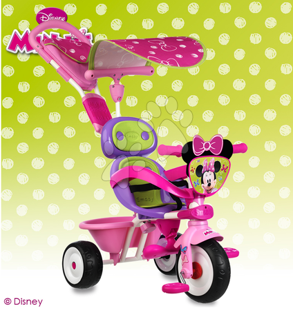 Staré položky - Trojkolka Baby Driver Confort Minnie Mouse Smoby - 3