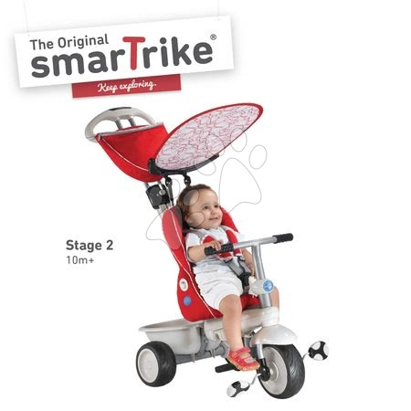 Rowerki trójkołowe od 6 miesiąca - Rowerek trójkołowy Recliner 4w1 smarTrike - 7