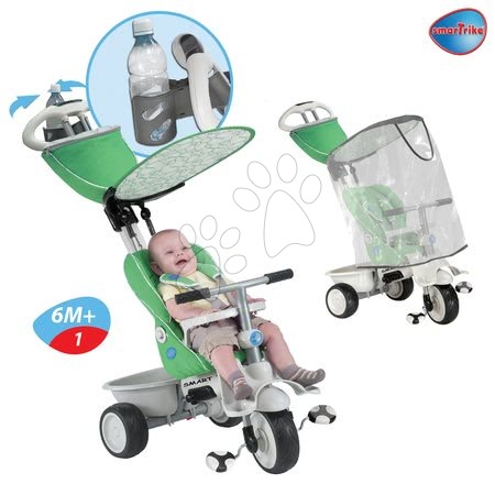 Tricikli od 6. meseca - Tricikel Recliner 4v1 smarTrike - 2