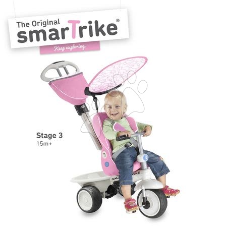 Rowerki trójkołowe od 6 miesiąca - Rowerek trójkołowy Recliner 4w1 smarTrike - 3