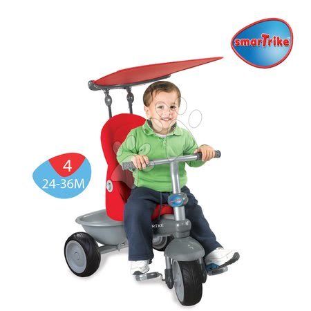 Tříkolky od 6 měsíců - Tříkolka Recliner 4v1 smarTrike - 3