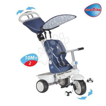 Tříkolky od 6 měsíců - Tříkolka Recliner 4v1 smarTrike - 4