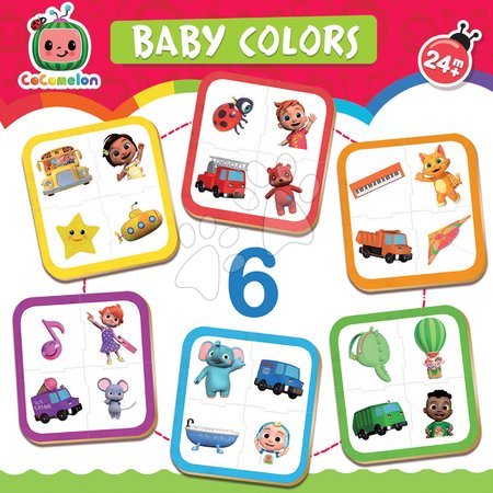 Puzzle za najmanje - Edukativna igra za najmlađe Baby Colours Cocomelon Educa - 1