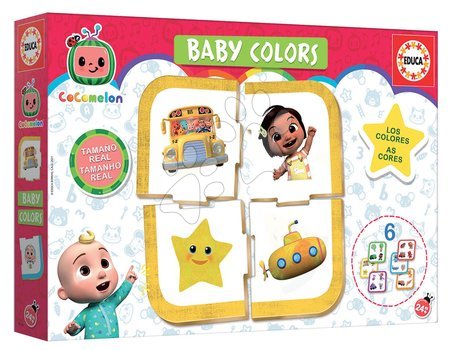 Puzzle za najmanje - Edukativna igra za najmlađe Baby Colours Cocomelon Educa - 2