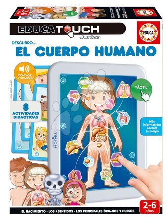 Interaktivní hračky - Tablet elektronický El Cuerpo Humano Educa