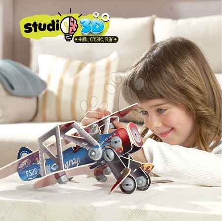 Puzzle 3D - Puzzle prevozna sredstva Airplane 3D Studio Educa - 4