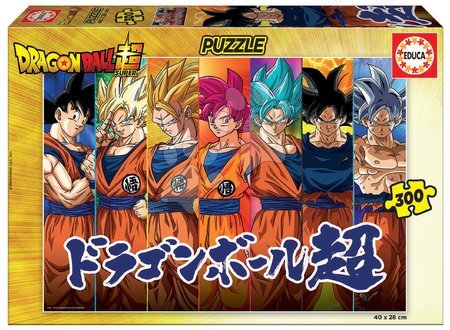 Dětské puzzle od 100–300 dílků - Puzzle Dragon Ball Educa