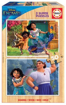 Dřevěné Disney puzzle - Dřevěné puzzle Encanto Disney Educa