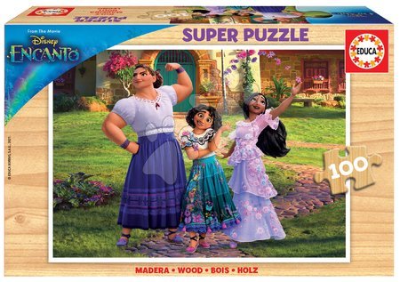 Puzzle Disney din lemn - Puzzle din lemn Encanto Disney Educa 