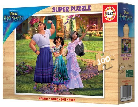 Puzzle pre deti - Drevené puzzle Encanto Disney Educa _1