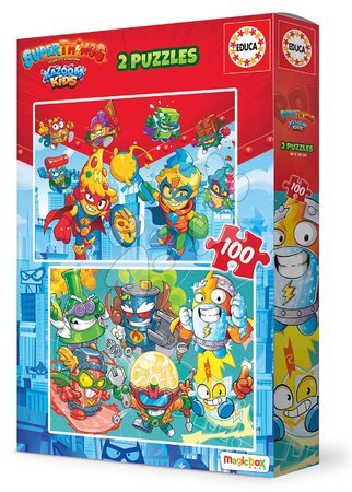 Dětské puzzle od 100–300 dílků - Puzzle Superthings Educa - 2