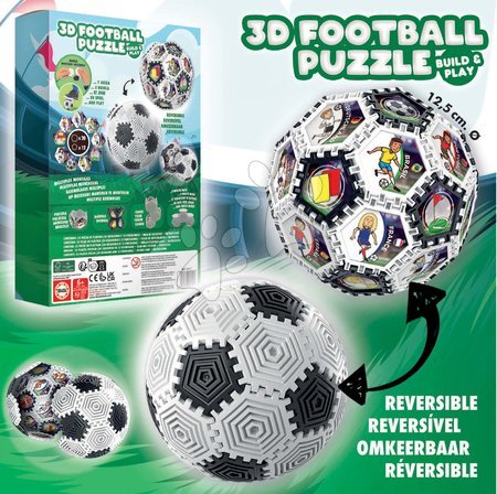 Puzzle 3D - Puzzle piłka nożna 3D Football Puzzle Educa - 1