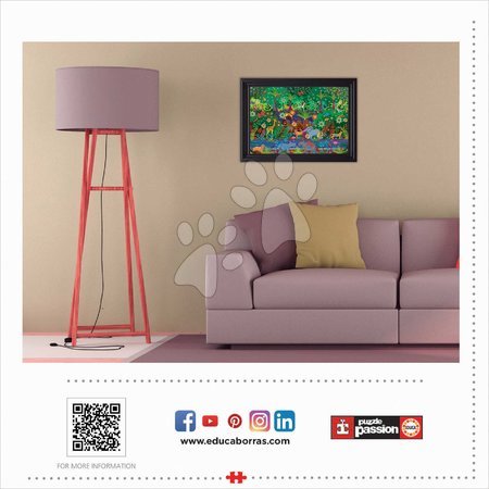 Puzzle cu 500 de bucăți  - Puzzle Jungle Educa_1