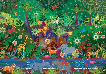 Puzzle cu 500 de bucăți  - Puzzle Jungle Educa - 2
