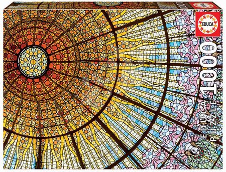 Puzzle cu 1000 de bucăți - Puzzle Palace of Catalan Music Educa
