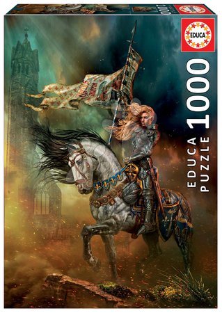 Puzzle 1000 dílků - Puzzle Joan of Arc Educa
