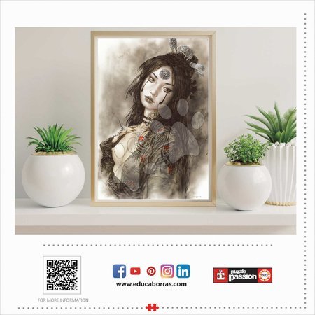 1000 darabos puzzle - Puzzle Dead Moon Luis Royo Educa - 1