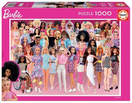 Igrače za vse od 10. leta - Puzzle Barbie Educa