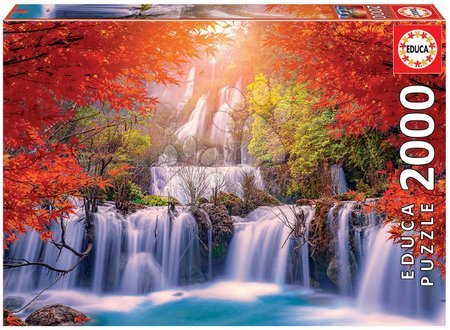 2000 darabos puzzle - Puzzle Waterfall in Thailand Educa