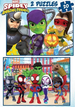 Dětské puzzle do 100 dílků - Puzzle Spidey & his Amazing Friends Educa_1