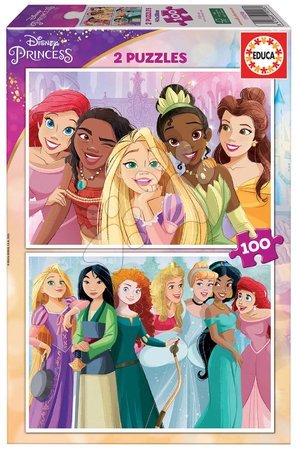 Puzzle pentru copii - Puzzle Disney Princess Educa