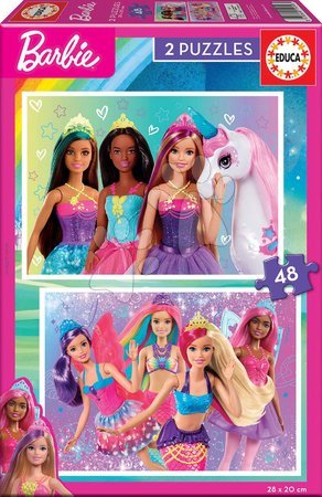 Dětské puzzle do 100 dílků - Puzzle Barbie Disney Educa