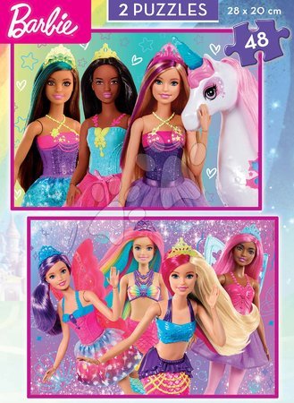 Puzzle de copii maxim 100 piese - Puzzle Barbie Disney Educa_1
