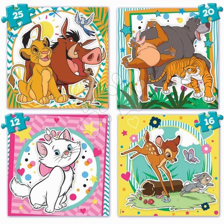 Gyerek puzzle - Puzzle Disney Animals kofferben Progressive Educa_1