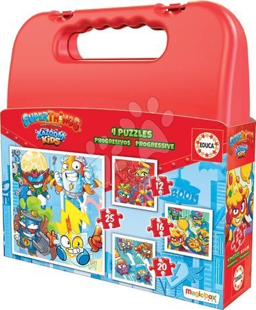 Puzzle pre deti - Puzzle Superthings Progressive Educa