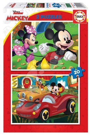 Puzzle de copii maxim 100 piese - Puzzle Mickey Mouse Fun House Disney Educa