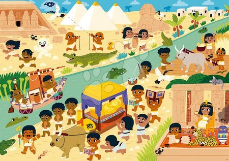 Kinderpuzzle ab 100-300 Stücken - Puzzle vzdelávacie Egypt Happy Learning Educa_1