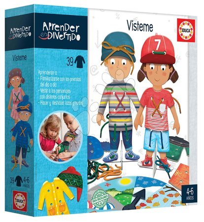 Manualidades y creación - Kreatívne tvorenie Aprender es divertido vísteme Educa - 4