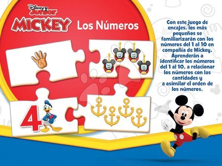 Puzzle a spoločenské hry - Náučná hra Učíme sa čísla Mickey & Friends Educa_1