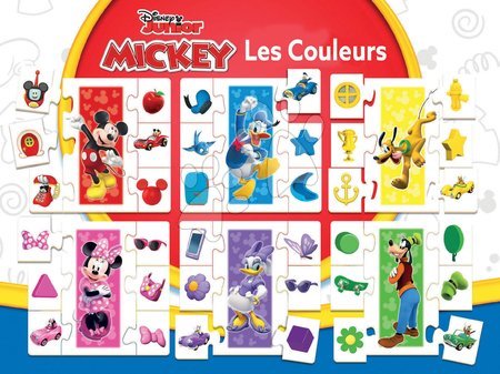Gyerek társasjátékok - Oktatójáték Ismerkedünk a színekkel Mickey & Friends Educa_1