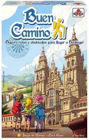 Cudzojazyčné spoločenské hry - Spoločenská hra Buen Camino Card Game Educa