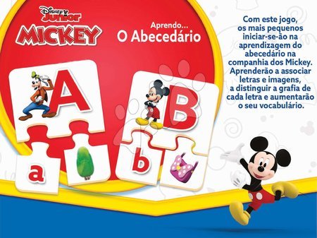 Gyerek társasjátékok - Oktatójáték Ismerkedünk az ábécével Mickey & Friends Educa_1