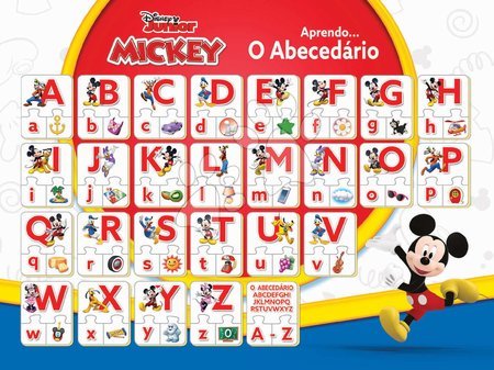 Gry towarzyskie dla dzieci - Gra edukacyjna Uczymy się alfabetu Mickey & Friends Educa - 2