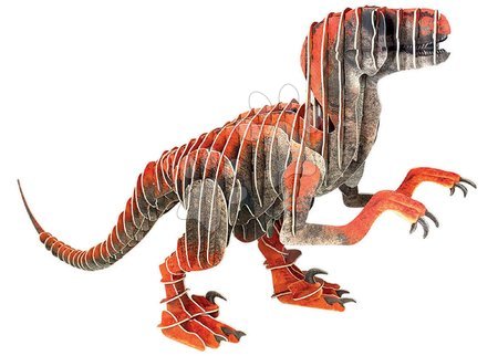 Puzzle - Puzzle dinosaurus Velociraptor 3D Creature Educa_1