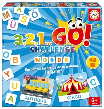 Társasjátékok - Társasjáték Szavak 3,2,1... Go! Challenge Words Educa