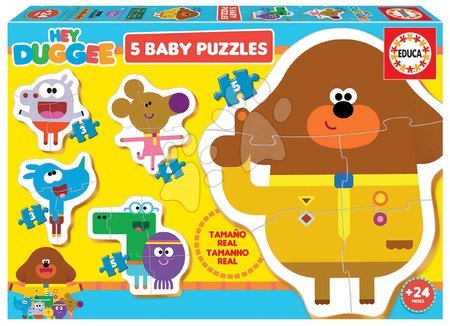Puzzle pro nejmenší - Puzzle Baby Puzzles Hey Duggee Educa