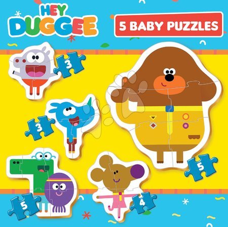 Rozvoj smyslů a motoriky - Puzzle Baby Puzzles Hey Duggee Educa_1