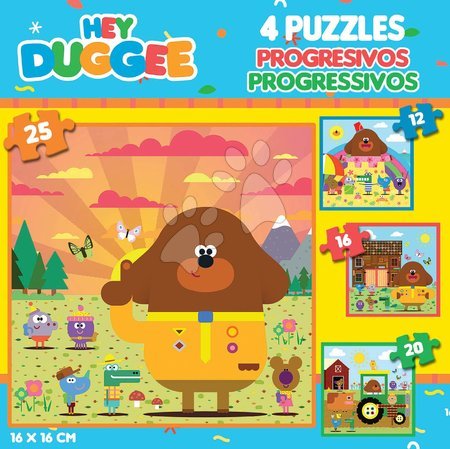 Progresivní dětské puzzle - Puzzle Hey Duggee Progressive Educa_1