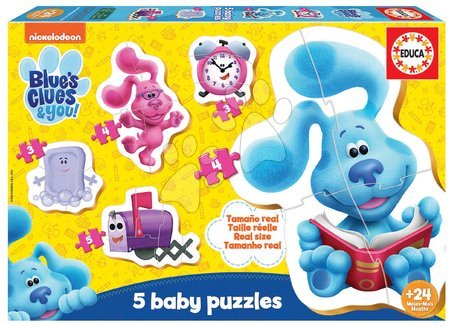 Razvoj čutov in motorike - Puzzle Baby Puzzles Blue´s Clues Educa