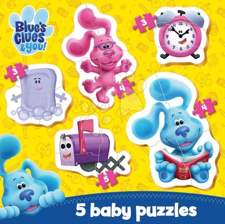 Rozvoj smyslů a motoriky - Puzzle Baby Puzzles Blue´s Clues Educa_1