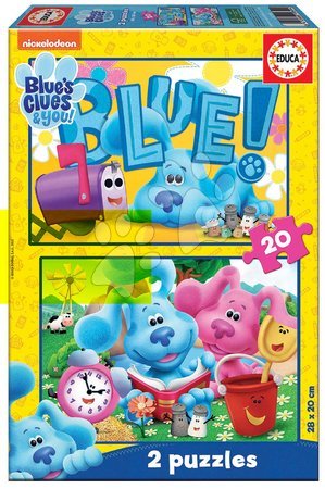 Detské puzzle do 100 dielov - Puzzle Blue´s Clues Educa