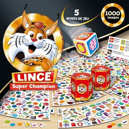 6-9 lat - Gra planszowa Szybki jak ryś Le Lynx Super Champion Educa - 3