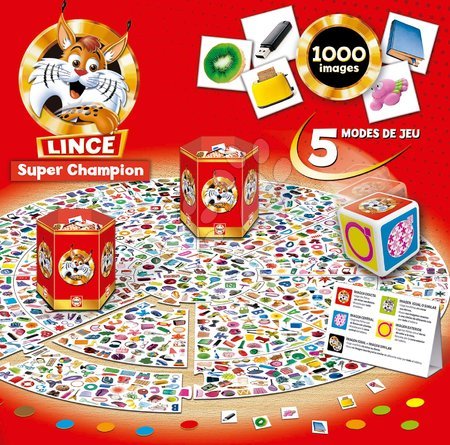 6-9 lat - Gra planszowa Szybki jak ryś Le Lynx Super Champion Educa - 4